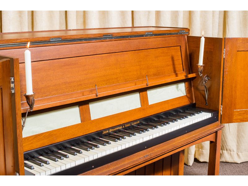 Antique Piano Shop’s Broadwood Manxman Craftsman Upright Piano